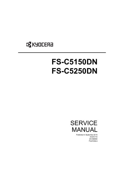 Kyocera FS-C5150DN, FS-C5250DN