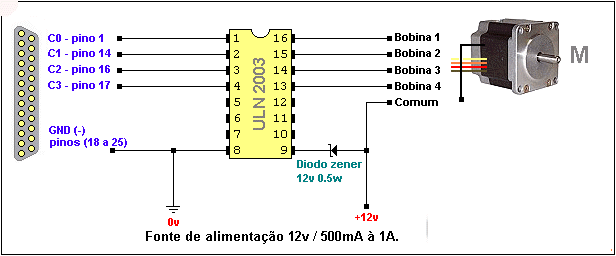 Stepping motor m49sp 2k схема подключения